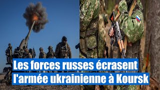 Bataille de Koursk  lUkraine subit un coup dur dans le conflit [upl. by Sonitnatsnoc]