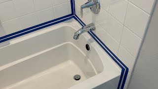 How to Caulk Bathtub for Beginners  DIY howto diy doityourself [upl. by Kcirttap]