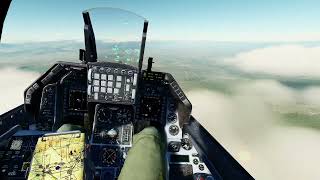 F16 becomes a pain in the  to the enemies DCS Growling Sidewinder Server [upl. by Klecka]