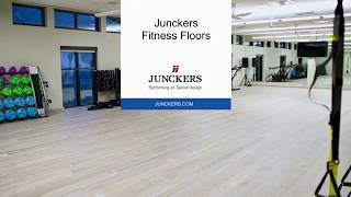 Junckers Fitness Floors  Solid hardwood sports flooring [upl. by Benge]