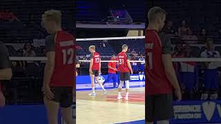 Deadly Jump Serve 😬☠️ volleyball vnl vnl2023 volleyballworld volleyballnationsleague2023 [upl. by Hussein]