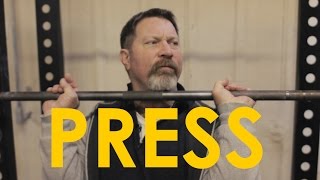 How to Overhead Press With Mark Rippetoe  The Art of Manliness [upl. by Nolrev]