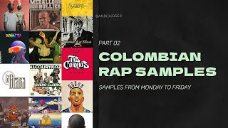 Samples de Rap Colombiano Pt2  Tres Coronas Alcolirykoz Oblivions Mighty Trash y más 🇨🇴 [upl. by Amsaj]