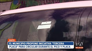 Municipio de Quito propone pagar un monto para que ciudadanos puedan circular el día de pico y placa [upl. by Ninnetta]