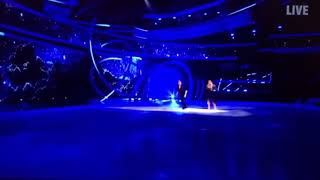 Gemma Collins falls on dancing on ice [upl. by Ellehcirt]