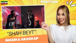 Masih amp Arash Ap  Shah Beyt I Live In Concertfirst time listening [upl. by Annid]