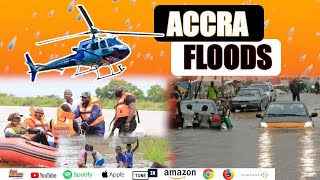 Accra floods Are Ghanaian leaders ready to move from the cosmetic solution  Bus Stop Diaries [upl. by Eiznekcm]