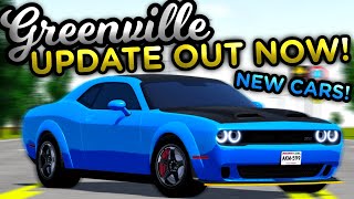 NEW GREENVILLE UPDATE RELEASING NOW  Greenville ROBLOX Live [upl. by Oravla]