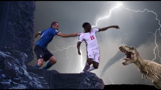 Chiellini saves Saka from death [upl. by Pompei947]