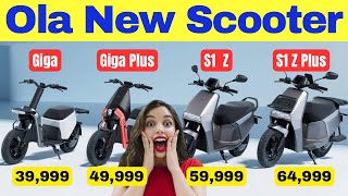 Ola Electric launches Gig S1 Z range of scooters  Ola upcoming scooters ola olaelectric [upl. by Hayn953]