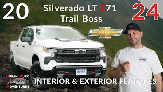 2024 Chevy Silverado 1500 LT Trail Boss Comprehensive Walkthrough and Features [upl. by Hakan]