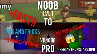 Noob to Pro FAST All periastrons in Roblox Periastron Stars RPG [upl. by Janus487]