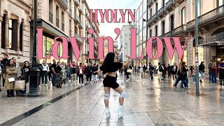 KPOP IN PUBLIC  ONE SHOT IN 24 HOURS IN SPAIN HYOLYN LAYIN LOW Dance cover by Vision Crew [upl. by Beaver542]