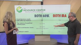 Dollars amp Sense Roth 401k vs Roth IRA [upl. by Bertilla243]