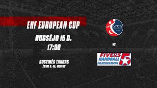 EHF European Cup  Vilnius HC Amber  HC FIVERS WAT MARGARETEN [upl. by Lauralee795]