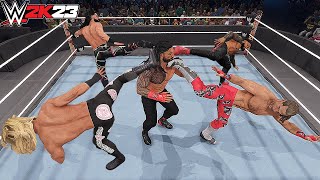 BEST ever Finisher Combinations in WWE 2K23 [upl. by Notsgnal]