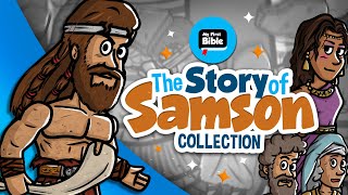 The story of Samson  My First Bible  Animated Bible Stories Collection [upl. by Braynard]