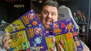 The Real Ghostbusters Fright Features Kenner Classics Figure Unboxing Review [upl. by Dnanidref]