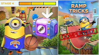 Minion Rush RAMP TRICKS Event Completed Rewards Claim and Market Rewards in minions game gameplay [upl. by Llevad]