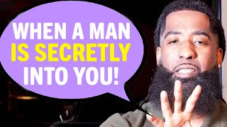 STRONG Signs A Man is Hiding DEEP FEELINGS For You [upl. by Odraner]