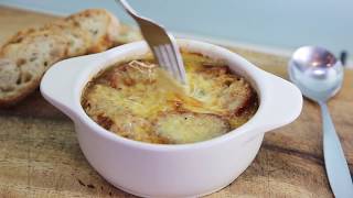 Classic French onion soup recipe  how to Make your own at home [upl. by Aay]