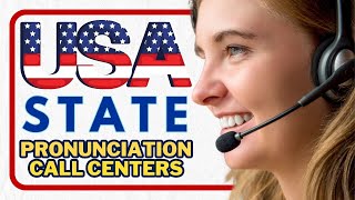 Mastering US State Pronunciations for Call Centers 🎥🇺🇸 [upl. by Etna]