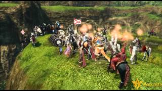 ArcheAge  Mass PvP and Gliding [upl. by Nollahp]