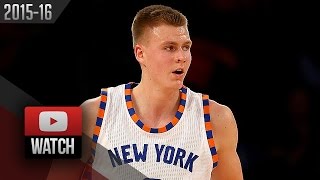 Kristaps Porzingis Full Highlights vs Hornets 20151117  29 Pts 11 Reb [upl. by Chura732]