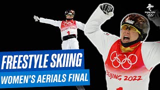 Freestyle Skiing  Womens Aerials Final  Full Replay  Beijing2022 [upl. by Rodman]