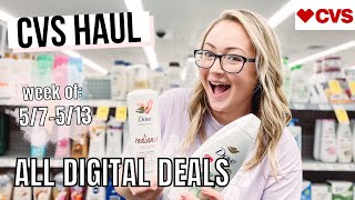 FREE CVS HAUL 57513 HOT DIGITAL DEALS 🔥 [upl. by Avah88]