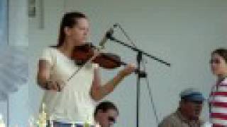 Sarah Michel  New England Fiddle Contest 61408 [upl. by Bernardi401]