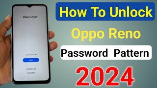 Oppo Reno ka lock 🔒 kaise tode  How To Unlock 🔓 Oppo Reno Phone  Password 🔑 Pattern Pin [upl. by Rossing]