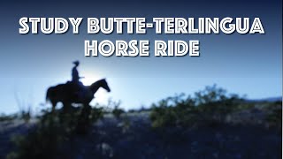 Study ButteTerlingua  Horse Ride near Big Bend National Park [upl. by Nywled]