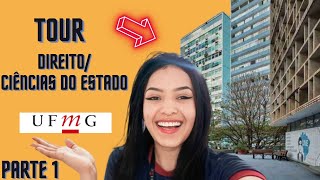 TOUR INCRÍVEL pela UFMGDIREITOCIÊNCIAS DO ESTADO EP 1 [upl. by Latta]