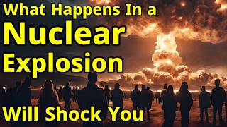 Nuclear Bomb Explosion in a City  StagebyStage Explanation with Real video Footage [upl. by Aramas509]