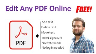 How to edit pdf for free Free online pdf editor  Sejda [upl. by Ham]