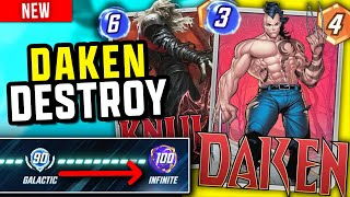 On The Hunt For The BEST Daken Deck  Marvel Snap Gameplay [upl. by Doble54]