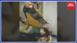 Video Of Hizbul Terrorists Torturing Army Informer Emerges In Kashmir [upl. by Jonette839]