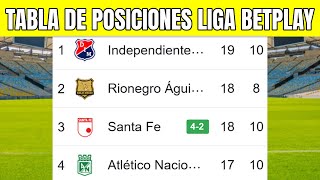 🔔 TABLA de POSICIONES LIGA BETPLAY 2023  Liga Betplay Clausura Fecha 10 [upl. by Aric]