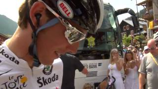 2010 Tour de France  Andy Schlecks In It To Win It Bike [upl. by Oys]