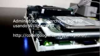 Hack Nintendo Wii  Internal SATA HDD [upl. by Kernan467]