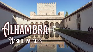 Granada Spain Nasrid palaces Alhambra [upl. by Qulllon]