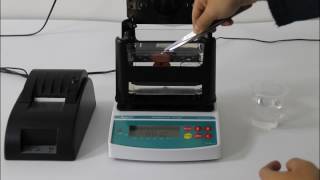 Solid Density Meter  Densimeter  Densitometer  Specific Gravity Balance AU300S [upl. by Gnehs42]