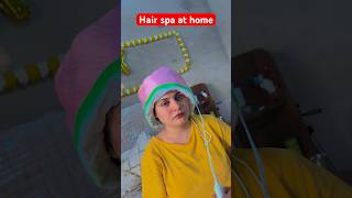 Meesho hair spa cap  how to do hair spa at home GarryGeetVlogs [upl. by Ecnerol113]