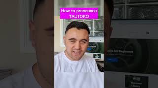 Mastering Tautoko  Unraveling the Art of Pronunciation and Meaning  Starting In Te Reo Māori [upl. by Avron]