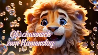 Glückwunsch zum Namenstag 🎉  Gruß zum Teilen auf WhatsApp amp Co [upl. by Eenoj]