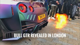 Back when Kream Developments revealed Nissan “Bull” GTR in central London [upl. by Sturdivant610]