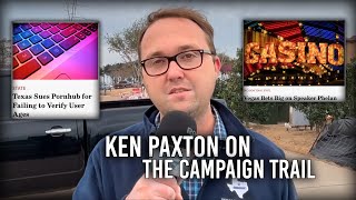 AG Ken Paxton On the Campaign Trail [upl. by Hctub]