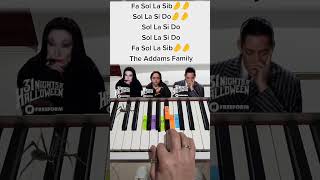 Addams Family 2024 pianoforte pianola lezionidipiano piano pianotutorial [upl. by Amitaf71]