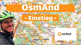 OsmAnd Navigation Wandern amp Radfahren  Die beste GPS App  Mobile Karte Map [upl. by Aiden]